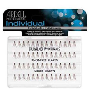 Ardell DuraLash Individual Lashes Knot Free Flare Short Brown