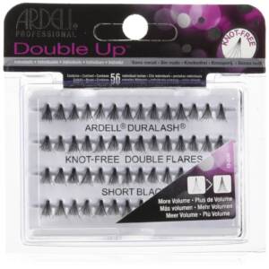 Ardell Professinal Double Up ? Knot Free Double Flare, Short Black