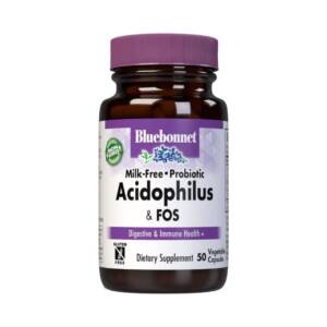 Bluebonnet Milk-Free Probiotic Acidophilus & FOS