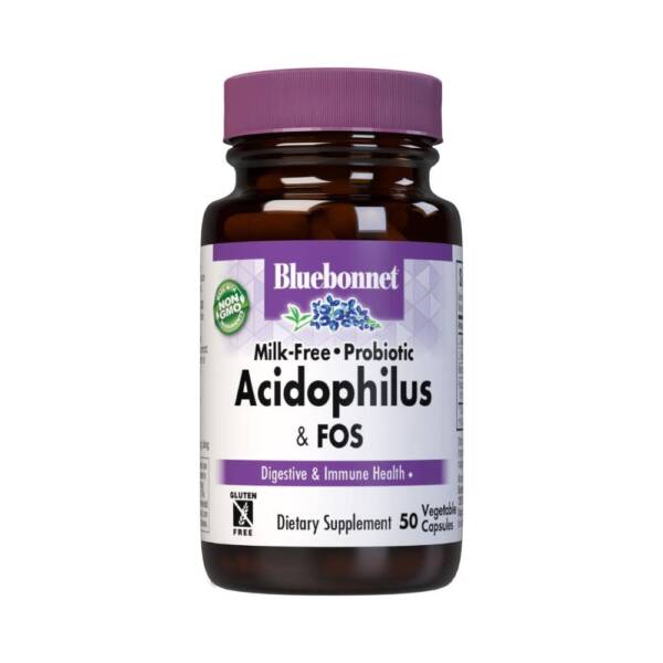 Bluebonnet Milk-Free Probiotic Acidophilus & FOS