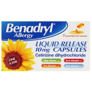 BENADRYL ALLERGY LIQUID RELEASE 10MG