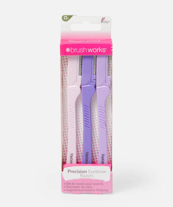 Brush Works Precision Eyebrow Razors