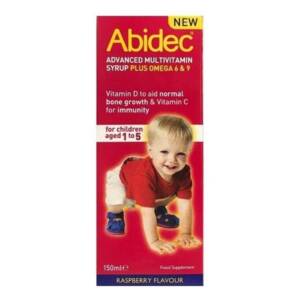 Abidec Multivitamin Syrup with Omega 3 150ml