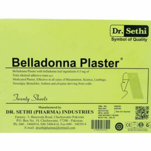 Belladonna Plaster (20?S)