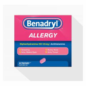 Benadryl Allergy Tabs (25?S)