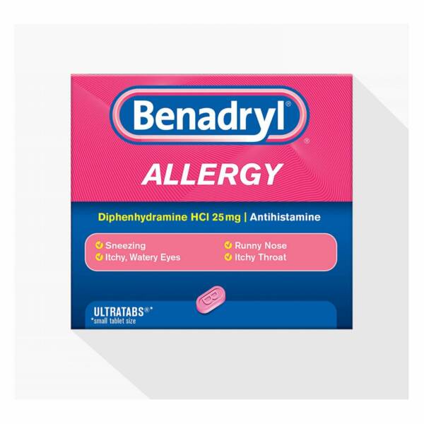 Benadryl Allergy Tabs (25?S)