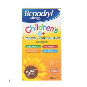 Benadryl for Children 1mg/ml