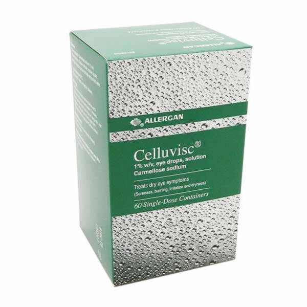 Celluvisc 1% Carmellose Eye Drops 60 Single Unit Doses