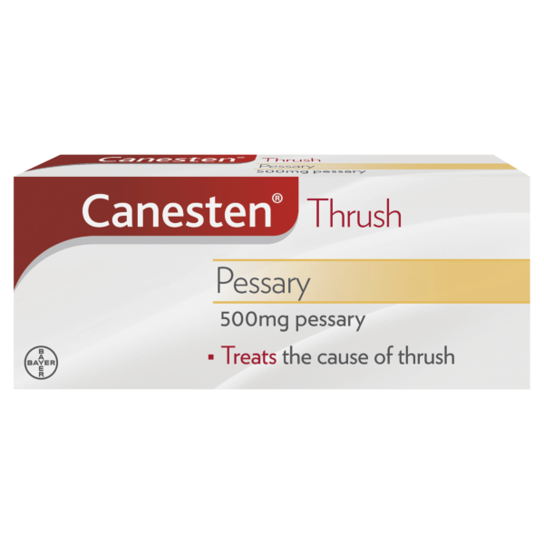 CANESTEN THRUSH PESSARY 500MG