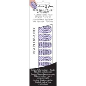 China Glaze Real Nail Polish Appliques Beyond Baroque