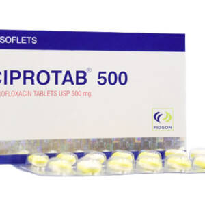Ciprotab 500mg by 10