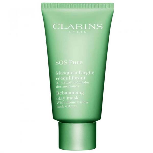 Clarins SOS Pure Rebalancing Clay Face Mask 75ml