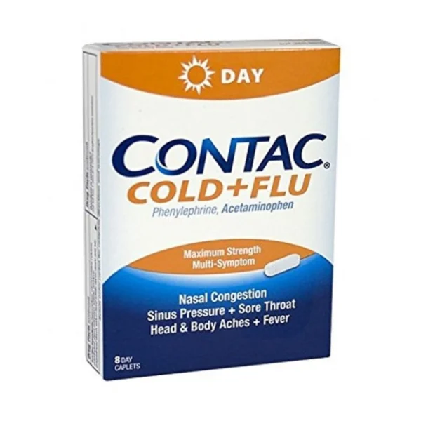 Contac Caplets (Cold & Flu) 8s