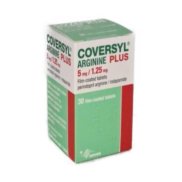 COVERSYL PLUS 5MG/1.25MG x 30 TABS
