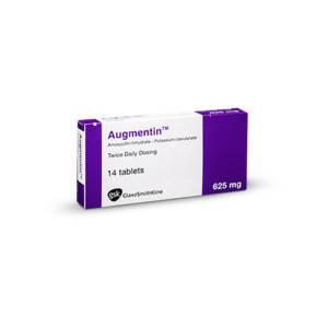 Augmentin tablet 625 mg 6?s