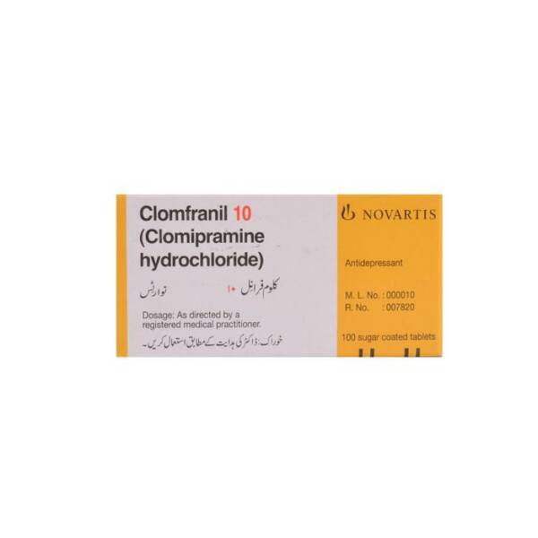 Clomfranil tablet 10 mg 10_10?s