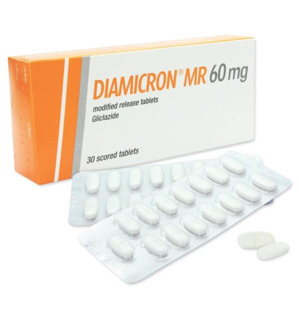DIAMICRON MR 60MG X 30 TABS