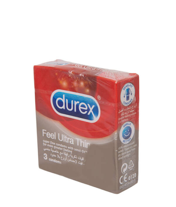 DUREX CONDOM FEEL ULTRA THIN 3?S