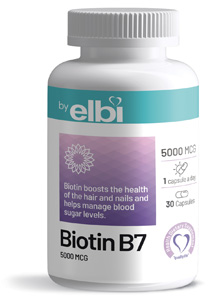 ELBI BIOTIN B7 CAPS 30S