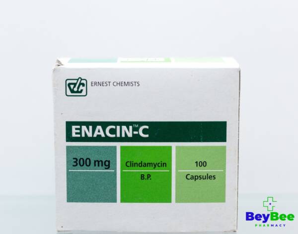 ENACIN-C(CLINDAMYCIN) 300MG CAPS 100? PER STRIP