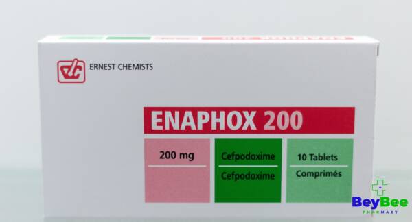 ENAPHOX(CEFPODOXIME) TABS 200MG 10?