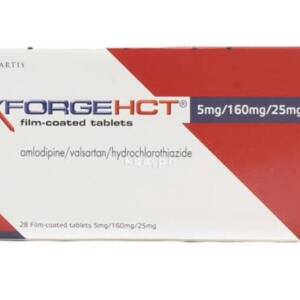EXFORGE HCT 5/160/25MG 1 x 28