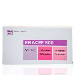 ENACEF(CEFUROXIME) TABLETS 500MG 10?
