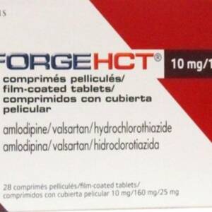 EXFORGE HCT 10/160/25MG 1 x 28 PER TABLET