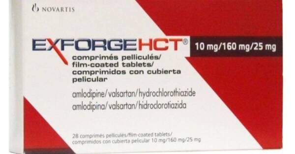 EXFORGE HCT 10/160/25MG 1 x 28 PER TABLET
