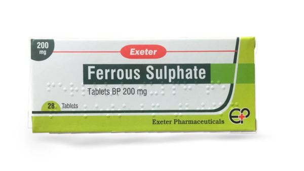 FERROUS SULPHATE TABS 200MG 30? (EXETER)