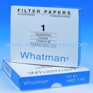 FILTER PAPER 110MM  NO. 1 (WHATMAN) PKT