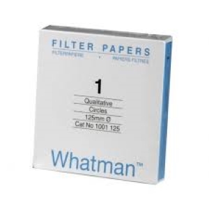 FILTER PAPER 125MM  NO 1(WHATMAN) PKT