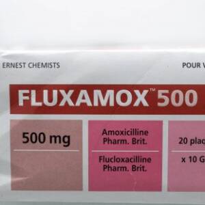 FLUXAMOX CAPSULES 200? PER STRIP