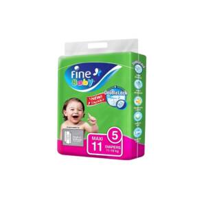 Fine Baby Diapers DoubleLock Technology Size 5