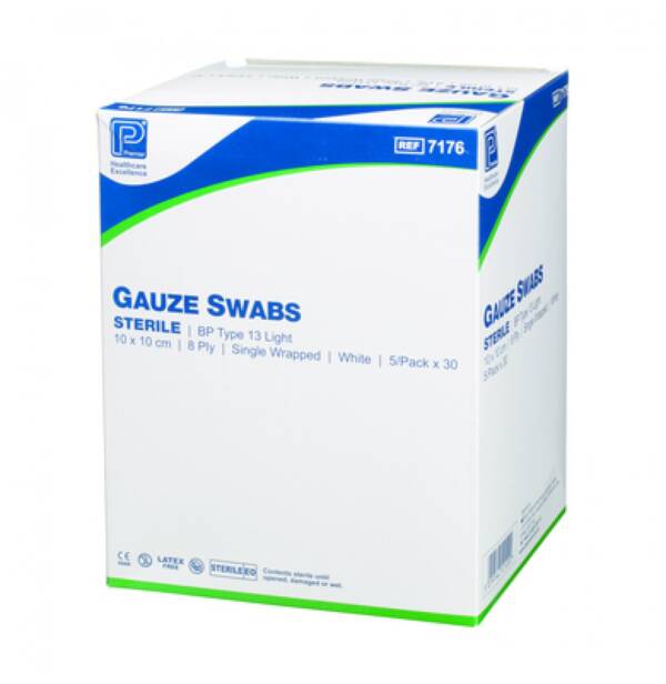 GAUZE SWABS 2*2  STERILE