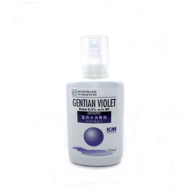 GENTIAN VIOLET (GV) SOLUTION 100ML