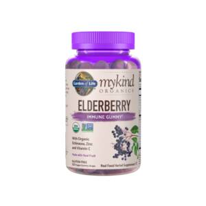 Garden of Life Mykind Organic Elderberry Immune Gummy - Unflavoured