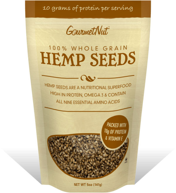 GOURMET NUT 100% WHOLE GRAIN HEMP SEEDS (SMALL)