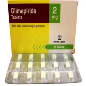 GLIMEPIRIDE TABS 2MG 100? (ECL)