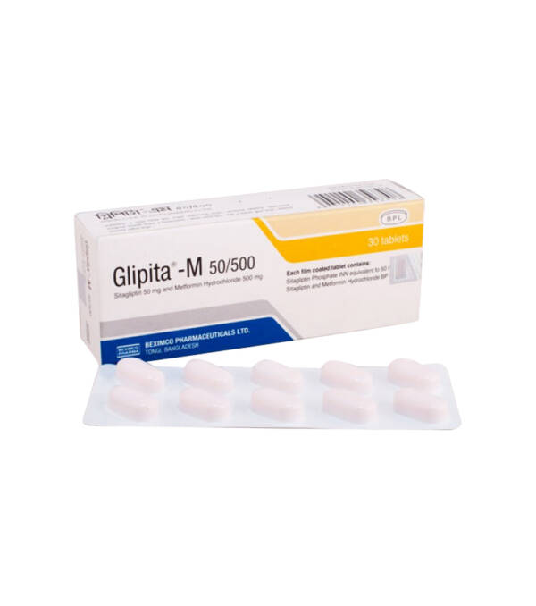 Glipita M 50/500 Tab/Per Piece