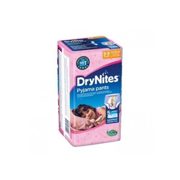 Huggies Drynites Jumbo Girl 3-5 Years