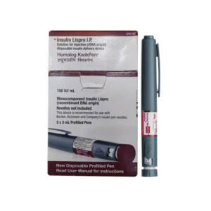 Humalog KwikPen 100 u/ml, 1 box/5 pens | fast-acting solution for injection in a pre-filled pen