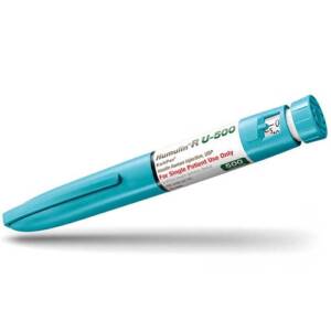 Humulin R KwikPen insulin pen 100 u/ml, 1Box (3ml X 5) Prefilled Pen