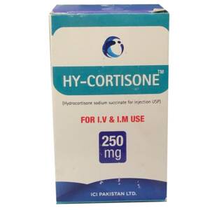 Hy-cortisone Injection 250 mg 1 Vial