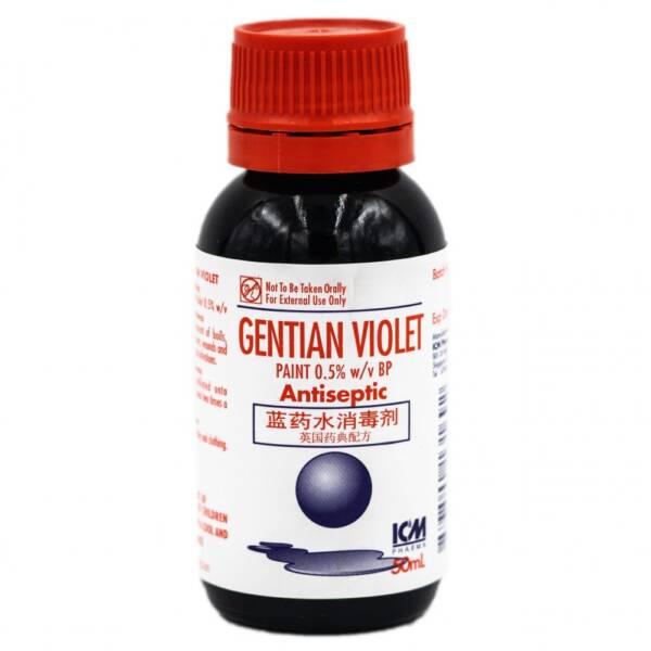 GENTIAN VIOLET (GV) 50ML SOLUTION