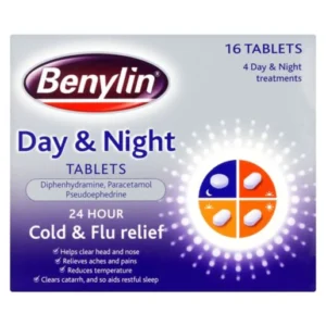 BENYLIN DAY AND NIGHT TABS 16?S