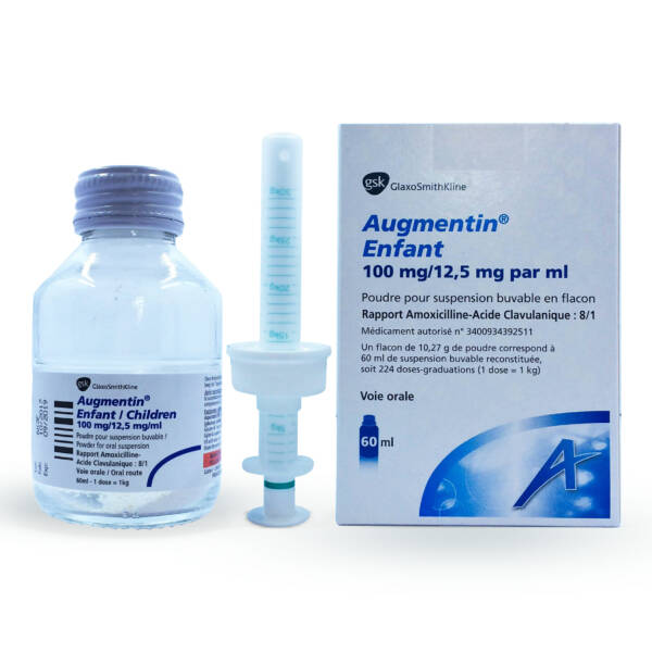 AUGMENTIN EFT.SUSP. 100MG 60Ml