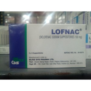 LOFNAC SUPPOSITORY