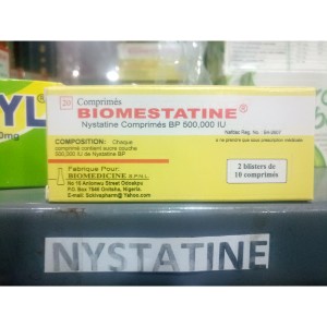 NYSTATINE ORAL CARD