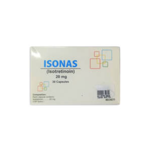 Isonas capsule 20 mg 30?s